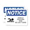 Signmission Swim At Your Own Risk We Can't Swim, 10 in W x Rectangle, Plastic OS-2PACK-NS-P-710-L-18516 - alternate 1